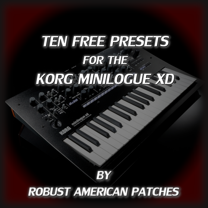 10 FREE FOR THE MINILOGUE XD