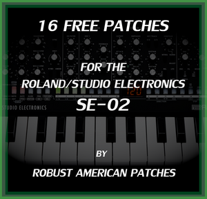 16 Free Patches for the SE-02