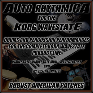 AUTO RHYTHMICA FOR THE KORG WAVESTATE