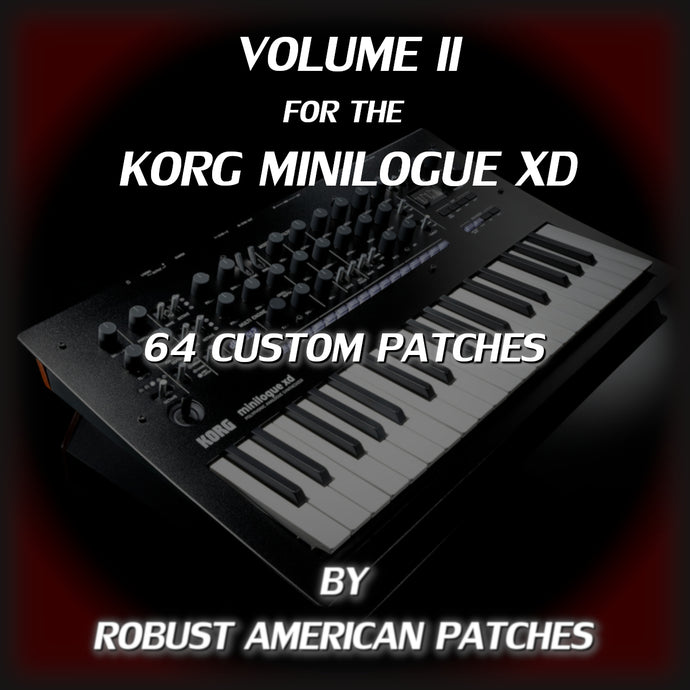 VOLUME II FOR THE KORG MINILOGUE XD
