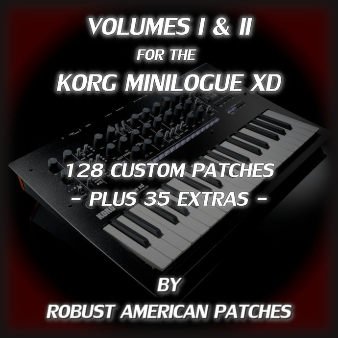 VOLUMES I & II FOR THE MINILOGUE XD