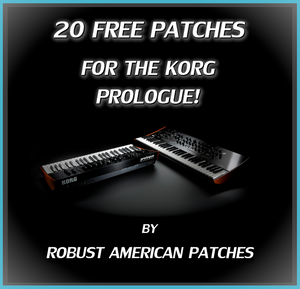 20 Free Patches for the Korg Prologue Synthesizer