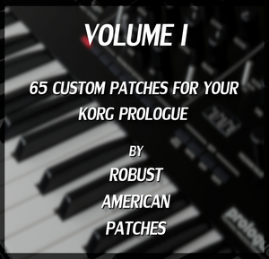 65 Patches for the Korg Prologue Synthesizer (Volume I)